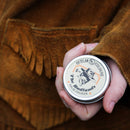 Smoky Cedar & Campfire Solid Cologne Balm - The Badlands Scent, by Outlaw - 1 oz wax Men's or Women's Scent Outlaw Soaps