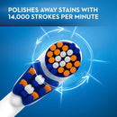 Oral B CrossAction Power Whitening Replacement Head-2 ct, 2 pk - Infinity Warehouse