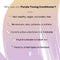 oVertone Haircare Purple Toning Conditioner with Shea Butter & Coconut Oil, Neutralizes Brassiness in Blonde & Platinum Hair, Cruelty-Free, 8 oz OVERTONE