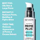 Revlon Prime Plus Makeup & Skincare Primer, Mattifying and Pore Reducing with Salicylic Acid and AHA, 1 oz REVLON