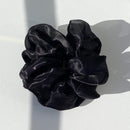 ANYA accessories Oversized Scrunchie | Extra Large Organza Look Hair Tie (Black Pearl) ANYA accessories Store