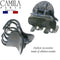 Camila Paris CP3087 French Hair Clip for Women, Set of 2 Small Gray Girls Hair Claw Clips Fashion Durable Hair Accessories for Women, Luxury Ladies Strong Hold No Slip Grip Clamp, Made in France Camila
