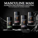 Deodorant for Men - Aluminum Free Mens Deodorant - Natural Deodorants - Sweat Protection for Underarm, No Stain Stick Deodorants, Made in USA, 3.2oz (Pack of 2, Rocket Man) Infinity Warehouse