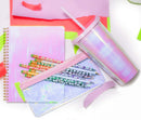 ban.do Get it Together Metallic Pencil Pouch with Zip Close, Pearlescent ban.do Store