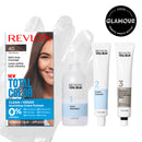 Revlon Total Color Permanent Hair Color, Clean and Vegan, 100% Gray Coverage Hair Dye, 40 Dark Brown, 3.5 oz REVLON