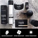 Toppik Hair Building Fibers, Black, 0.11 oz TOPPIK