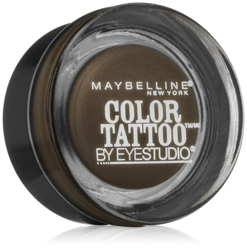 Maybelline New York Eye Studio Color Tattoo Leather 24 HR Cream Gel Eyeshadow, Deep Forest, 0.14 Ounce Maybelline New York