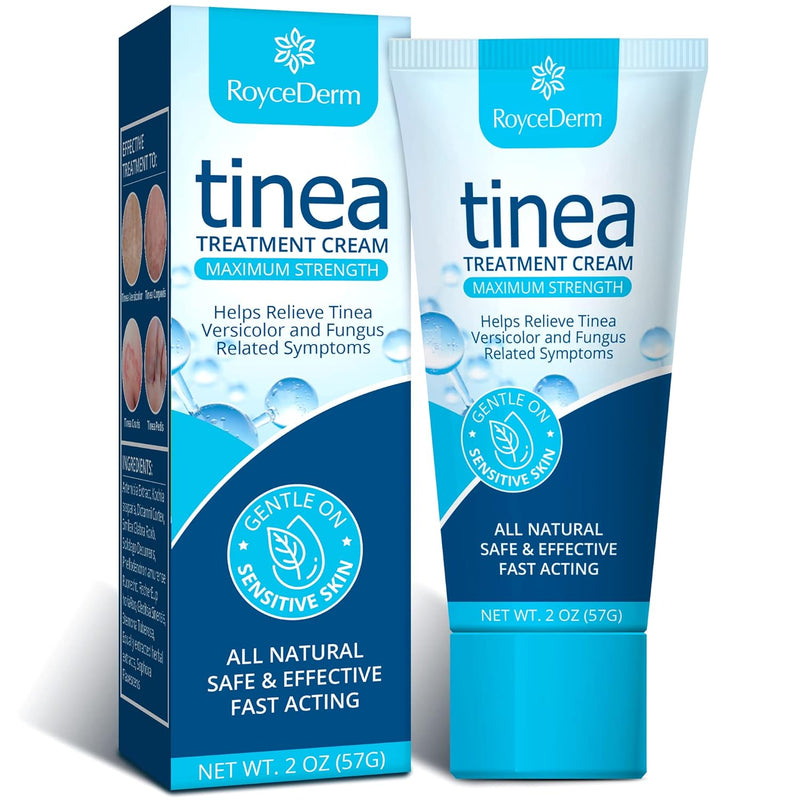 Roycederm Antifungal Essentials Duo: Tea Tree Body Wash & Tinea Treatment Cream Infinity Warehouse