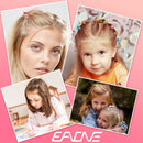 EAONE Butterfly Hair Clips 50Pcs, Pastel Cute Hair Clips Mini Small Hair Claw Clips Hair Aesthetic Accessories for 90s 2000s Girls Women Hair with Container Package, Gradient Transparency Colors EAONE