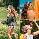 DRESHOW Yoga Running Headbands for Women Elastic Non-Slip Headbands Sports Workout Hair Bands 6 Pack DRESHOW