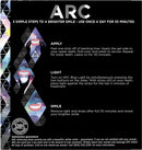 ARC Blue Light Teeth Whitening Kit, 1 Blue Light + 14 Treatments ARC