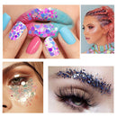 TOMICCA Nail Glitter Powder 8 Colors 80g, Festival Powder Nail Pigment Nail Art Powder Craft Sequins Dust for Nail Face Body Eye Festvial Hair TOMICCA Store