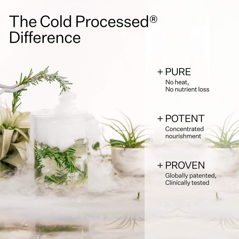 Act+Acre Cold Processed Hair Cleanse Clarifying Shampoo for Build Up - Sulfate Free Hair Treatment Gentle Shampoo with Moringa Oil to Moisturize and Strengthen Dry and Damaged Hair (3 Fluid Ounces) ACT+ ACRE