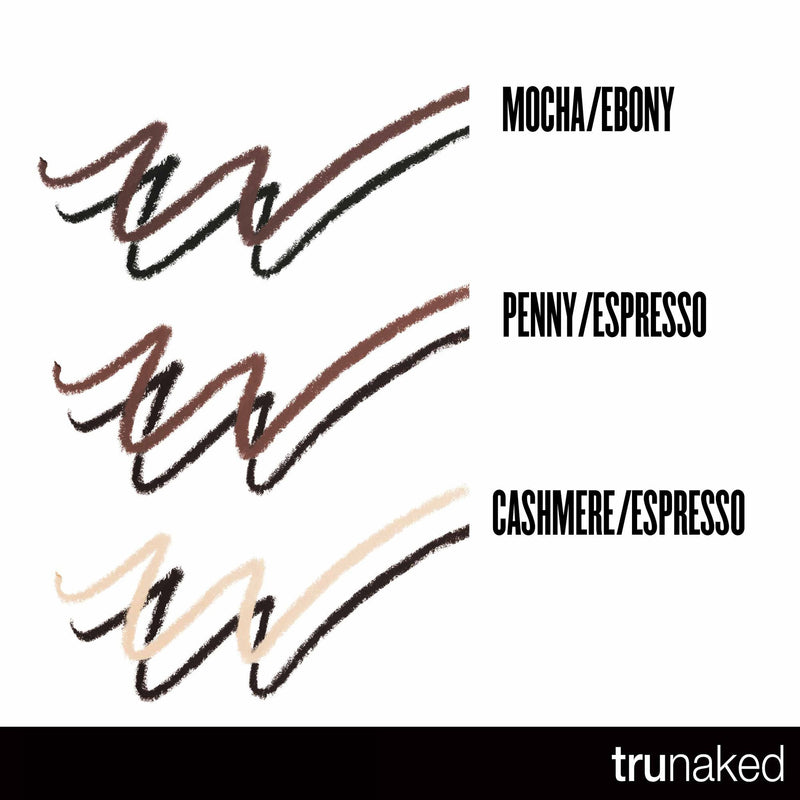 COVERGIRL truNaked Waterproof Eyeliner Duo Penny/Espresso, .03 oz (packaging may vary) COVERGIRL