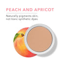 100% PURE Fruit Pigmented Cream Foundation, Peach Bisque, Full Coverage Foundation, Anti-Aging, Matte Finish, Vegan Makeup (Medium with Olive Undertone) - 0.32 oz 100% PURE