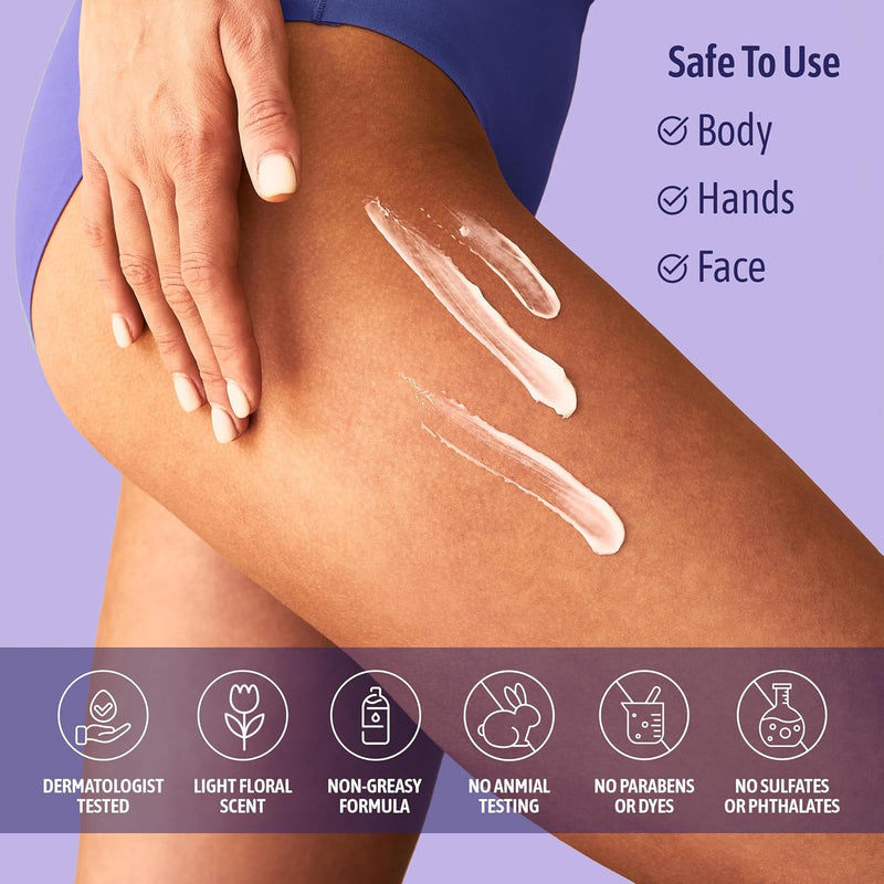 NATURE WELL Clinical Collagen Peptide Intense Moisture Cream for Face, Neck, & Body, Anti-Aging, Hydrates, Plumps, Restores Moisture, & Increases Suppleness, 10 Oz (Packaging May Vary) Infinity Warehouse