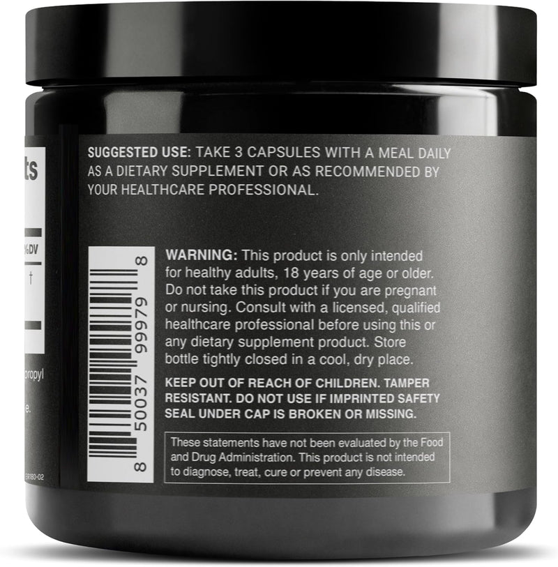 Toniiq Berberine HCl — 100:1 Concentrated Extract • 97% Berberine HCl • Third-Party Tested cGMP — Berberine Supplement — 180 Vegetarian Capsules, 1500 mg per Serving Infinity Warehouse