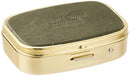Naniwa Leather Tochigi Leather Metal case Jewelry Box (Square), khaki, One size Naniwa Leather