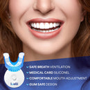 Luelli Teeth Whitening Kit with LED Light, Professional Teeth Whitening Formula with (3) Teeth Whitening Gel Syringes, (1) Desensitizing Gel | Mouth Tray | Mint Flavored at-Home Whitening Kit LUELLI