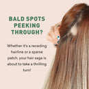 Bald Spot Hair Growth Cream | Scalp Treatment for Receding Hair | For Men and Women | Just Nutritive | 4 Oz Infinity Warehouse