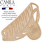 Camila Paris CP3082 French Hair Clips for Women for Thick Volume Hair, Beige, Girls Hair Claw Clips Jaw Fashion Durable and Styling Hair Accessories for Women, Strong Hold No Slip Grip, Made in France Camila