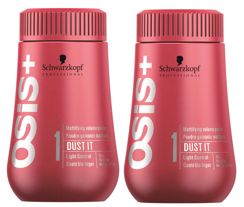 Schwarzkopf OSiS Dust It - Mattifying Powder (0.35 oz) Pack Of Two Schwarzkopf