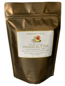 Mango Butter 8 oz Natural Unrefined Pure 100% Raw, Moisturizing, Scent-free, Hexane-free Premium Grade for Soft Supple Skin and Healthy Hair, Nourishing & Healing Care & DIY- Made in USA Profycure Products