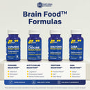 GABA Brain Food - GABA Supplement with L-Citrulline & Grape Seed Extract - Supports Calm & Relaxation - Nighttime Sleep Aid - Supports Production of Gamma Aminobutyric Acid - 120 L-Citrulline Capsules Infinity Warehouse
