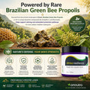 DMSO Skin Resilience Cream - 4oz Friction Pressure Prone Support Fragile Skin Barrier Cream for Bed Sore Cream Fast Healing Defense with Brazilian Green Bee Propolis MSM Ionic Magnesium Infinity Warehouse