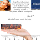 Giorgio G27 Handmade All Fine Tooth Pocket Comb, Hair Comb Straightener for Everyday Grooming Styling Hair, Mustache and Beard for Men Women and Kids, Use Dry or with Balms, Saw Cut and Polished GIORGIO