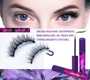 Arishine 3D 5D Magnetic Eyelashes with Eyeliner Kit, 10-Pair Reusable Natural Magnetic Lashes, 2 Pair Fluffy magnetic Eyelashes, 2 Tubes of Magnetic Eyeliner with Scissors Tweezers & Mirror Case Arishine