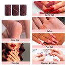 MelodySusie 100 Pcs Nail Drill Bits Sanding Bands for Nail Drill 120 Medium Grit Nail File Sanding Bands for Acrylic Nails Gel Manicures and Pedicure MelodySusie