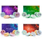 Cleverfy Shower Steamers 4 Pack - Every Shower Bombs Gift Set Includes 6X Aromatherapy Shower Steamers with Essential Oils for Relaxation. CLEVERFY