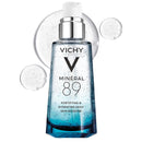 Vichy Mineral 89 Booster, Pure Hyaluronic Acid Serum for Face with Volcanic Mineral Water for Skin Barrier Repair, Plumps & Hydrates, Lightweight Moisturizing Gel, Oil-Free, Non-Sticky Infinity Warehouse
