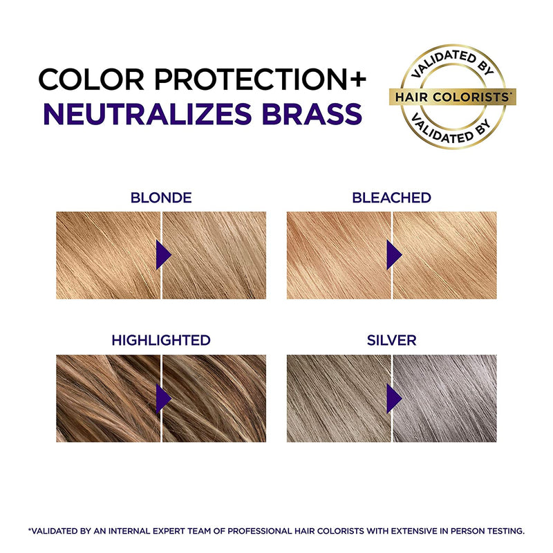 L'Oreal Paris EverPure Ultra Pigmented Anti Brass Purple Rinse-Out Mask for Bleached, Blonde or Highlighted Hair, 3 Ounce L'Oreal Paris