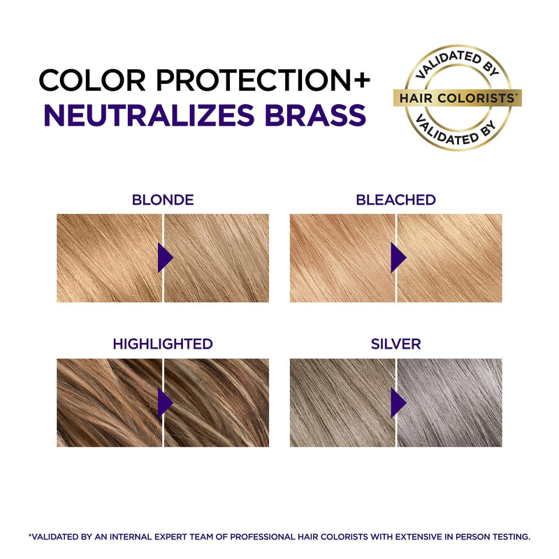 L'Oreal Paris EverPure Ultra Pigmented Anti Brass Purple Rinse-Out Mask for Bleached, Blonde or Highlighted Hair, 3 Ounce L'Oreal Paris