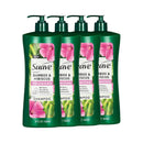 Suave Bamboo & Hibiscus Volumizing Shampoo, for Fine and Flat Hair, Salon Proven System for Boosting Hair Volume and Body, 28 oz, 4 Pack Infinity Warehouse