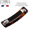 Camila Paris CP2631 French Hair Barrette Clip for Girls, Tortoise Shell, Rubberized Metal Closure Strong Hold Grip Hair Clips for Women, No Slip Durable Styling Girls Hair Accessories, Made in France Camila
