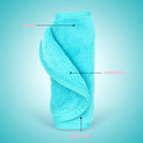 The Original MakeUp Eraser, Erase All Makeup With Just Water, Including Waterproof Mascara, Eyeliner, Foundation, Lipstick, and More (Fresh Turquoise) Makeup Eraser