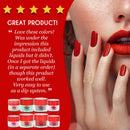 Dip Powder Gel Liquid Set Only 3 x 15ml/ Bottles Activator Liquid Set for 21 Days of Vibrant Nails - No UV or LED Needed - Nail Dip Powder Liquids - Cruelty-Free Formula nails Nation