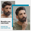Just For Men Mustache & Beard, Beard Coloring for Gray Hair with Brush Included - Color: Deep Dark Brown, M-46 (Pack of 3) Just for Men Store