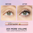 L'Oreal Paris Voluminous Makeup Lash Paradise Mascara, Voluptuous Volume, Intense Length, Feathery Soft Full Lashes, No Flaking, No Smudging, No Clumping, Black Brown, 0.25 Fl Oz (Pack of 1) L'Oreal Paris