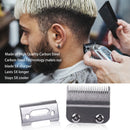 Professional Adjustable Clippers Blades, Carbon Steel Hair Trimmer Replacement Blade for Wahl 8148, Wahl Senior cordless Clipper, Wahl Magic clipper, Pack of 2 (Taper Silver) CR8GR8