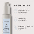 Alpha Arbutin Serum 2% - 1 oz, with Alpha Arbutin, Niacinamide and Lemon Naturium Store