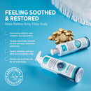 Seborrheic Dermatitis & Psoriasis Cream, Shampoo and Conditioner Set - Scalp Therapy System for Folliculitis, Psoriasis, Dandruff, Dry Scalp - Scalp Treatment to Relieve Itching, Flaking, Irritation Infinity Warehouse