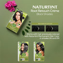 Naturtint Root Retouch Crème PPD-Free Permanent Hair Color (Black) Naturtint