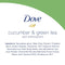 Dove 0% Aluminum Deodorant 24 Hours Odor Protection Cucumber and Green Tea with ¼ Moisturizers and 0% Alcohol 2.6 oz 4 Count Dove