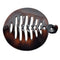 Camila Paris CP2428 3.25 inch French Banana Clip Hair Comb, Round Girls Ponytail Holder Interlocking Banana Combs For Volume Thick Hair. Fashion Styling Hair Accessories for Women, Made in France Camila