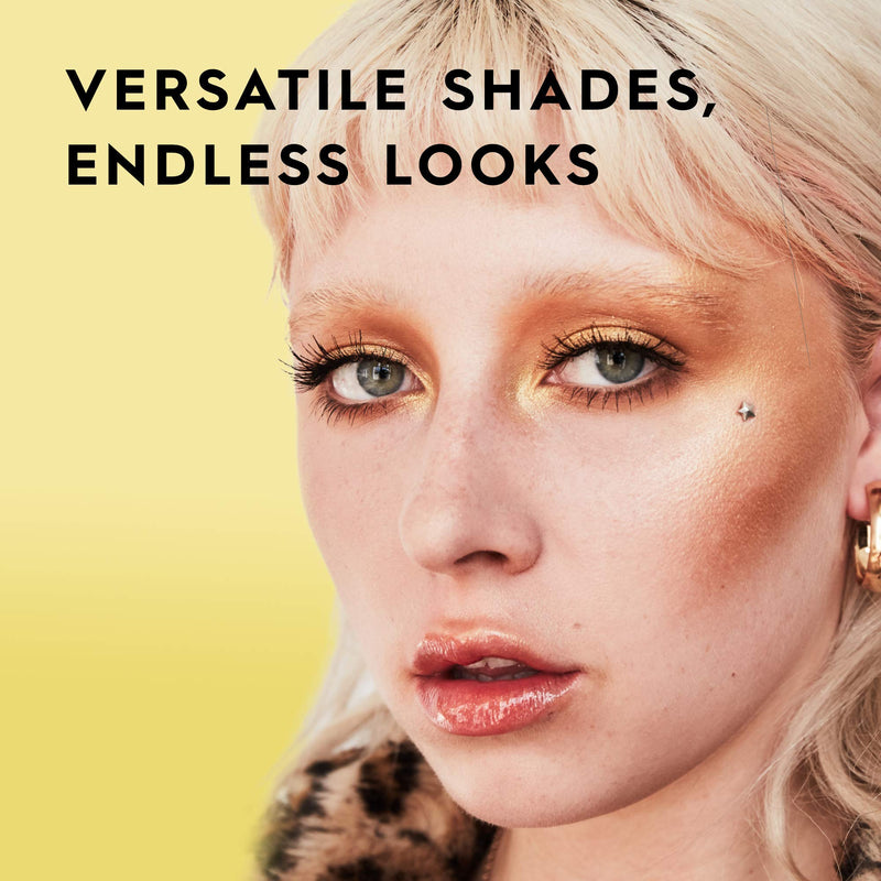 Urban Decay Naked Honey Eyeshadow Palette, 12 Golden Neutral Shades - Ultra-Blendable, Rich Colors with Velvety Texture - Set Includes Mirror & Double-Ended Makeup Brush URBAN DECAY