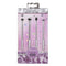 Real Techniques Eye Makeup Brush Set, Metallic Eye Gift Set, 4 Brushes Real Techniques